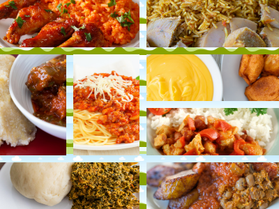 15 Nigerian Food with their Name and Time Table to follow