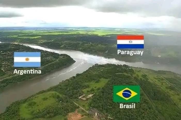 The Triple Frontier: Where Three Countries Converge at the Confluence of Rivers