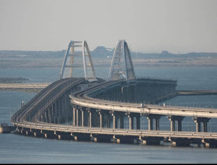 The Crimean Bridge in Russia