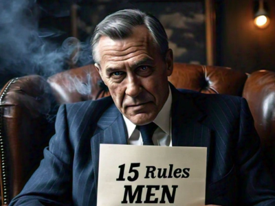 15 Essential Rules For Men…..No 15 Will Shock You